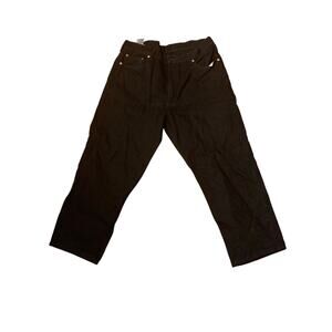 Levi's 550 Men's 40x30 Relaxed Fit Black Jeans Denim Pants